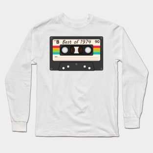 Retro Best of 1974 Long Sleeve T-Shirt